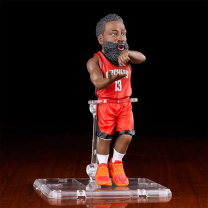 Basketball Super Star Q-Version Action Model Figure Toys Curry LBJ Thompson Harden Ornament Statue Collection