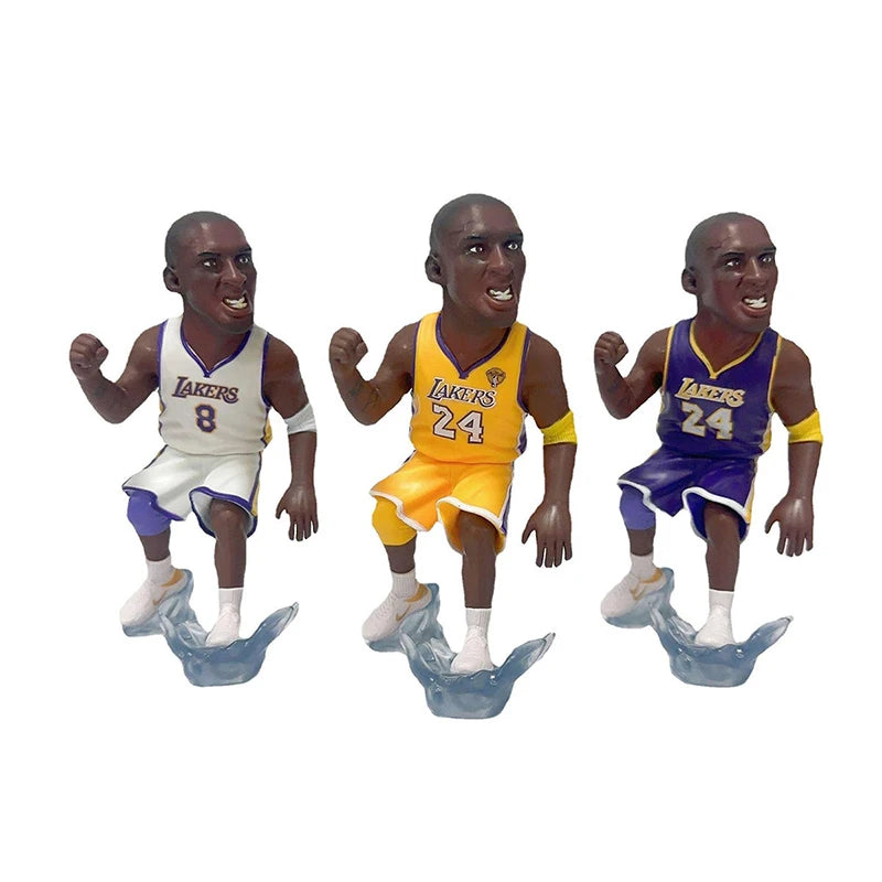 Basketball Association Kobe James Action Figure Basketball Star Black Mamba PVC Collection Thompson Curry Harden Model Toy Gifts