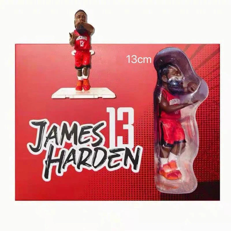 Basketball Association Kobe James Action Figure Basketball Star Black Mamba PVC Collection Thompson Curry Harden Model Toy Gifts