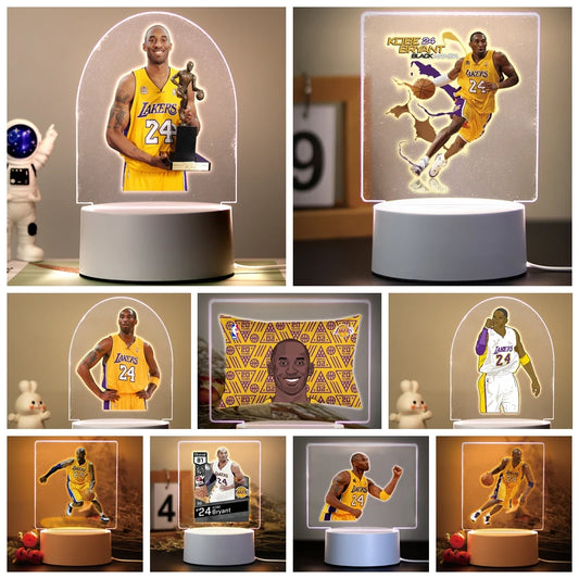 Basketball star Children'S Lamp For Bedroom Night Lights Avatar Mange Room Decor Kid'S Gift