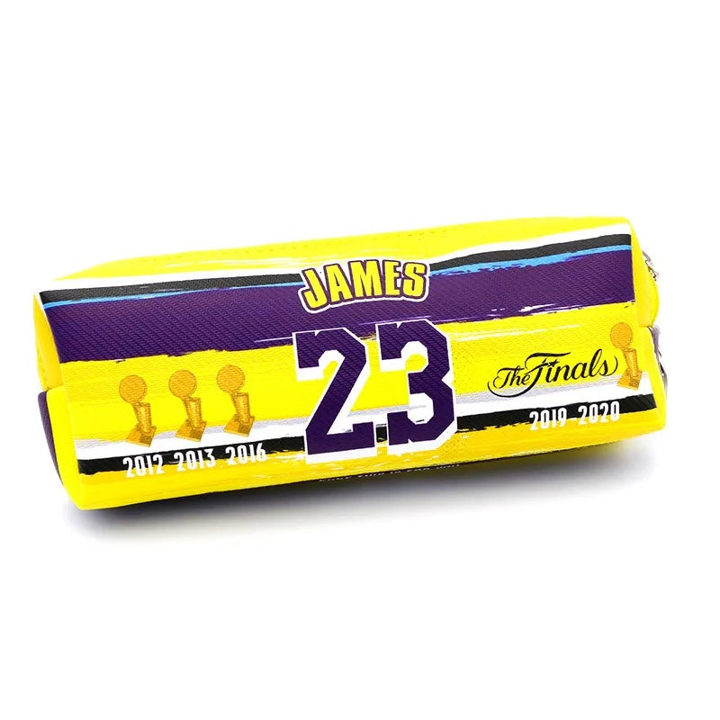 Lakers Warriors Nets Bucks NBA star high-capacity junior high school stationery box creative stationery box