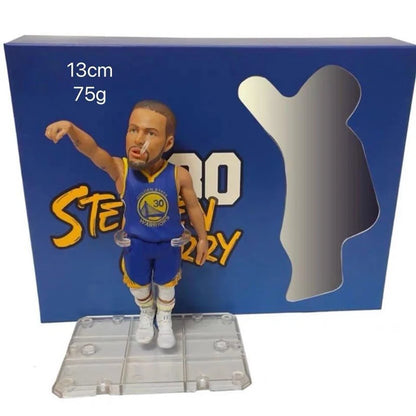 Basketball Association Kobe James Action Figure Basketball Star Black Mamba PVC Collection Thompson Curry Harden Model Toy Gifts