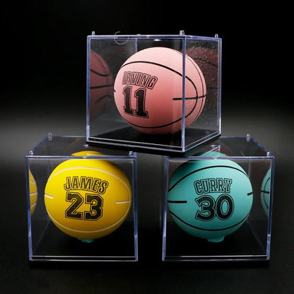 NBA Basketball Star James Kirby Curry Mini Basketball Model Car Ornament Souvenir Cake Decoration