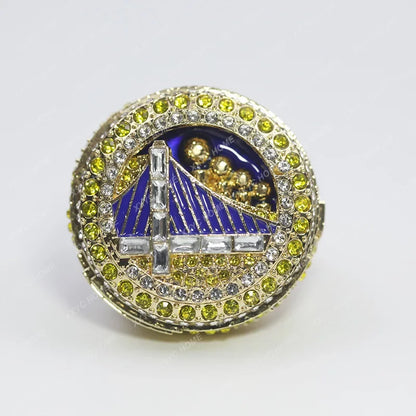 2022 Golden State Warriors No. 30 Curry, championship ring, rotatable switch