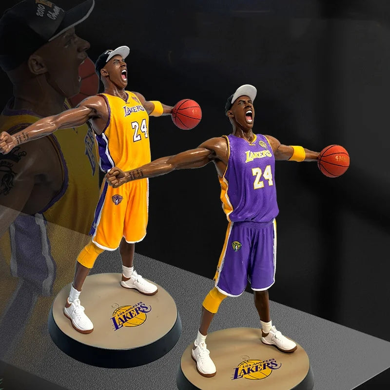 2024 Hot Nba Basketball Star Kobe Figure Model Black Mamba Roars Kobe Doll Model Movable Doll Decoration Surprise Gifts Toys