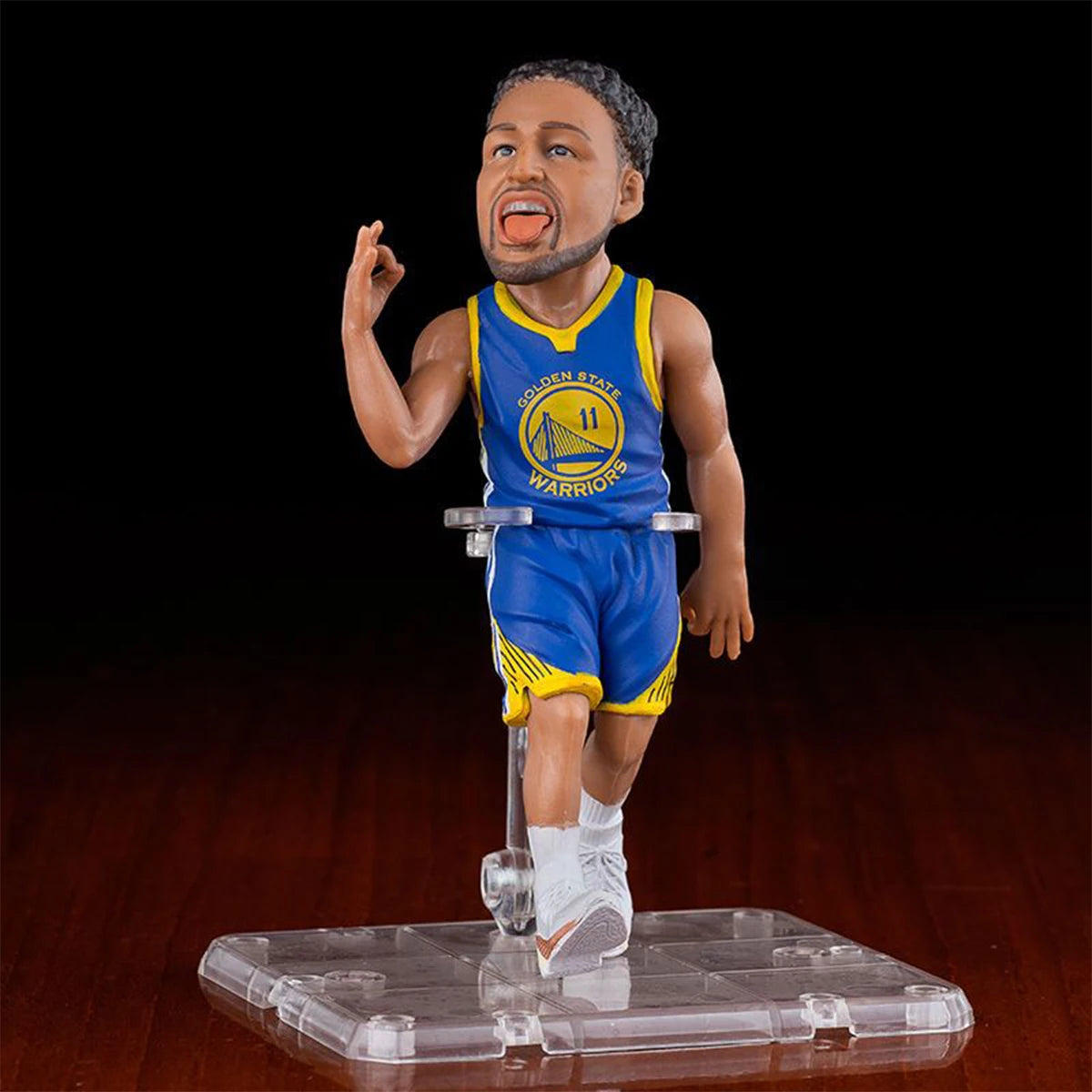 Basketball Super Star Q-Version Action Model Figure Toys Curry LBJ Thompson Harden Ornament Statue Collection