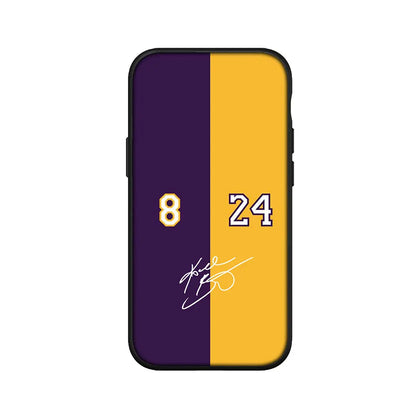 K-Kobe Basketball Star No 24 8 No24 Cover Phone Case for Apple iPhone 15 14 13 12 Mini 11 Pro X XR XS Max 7 8 Plus + 15+ Casing